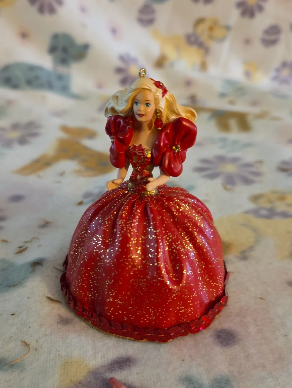 Hallmark Keepsake Holiday Barbie Christmas tree ornaments from the 1990's